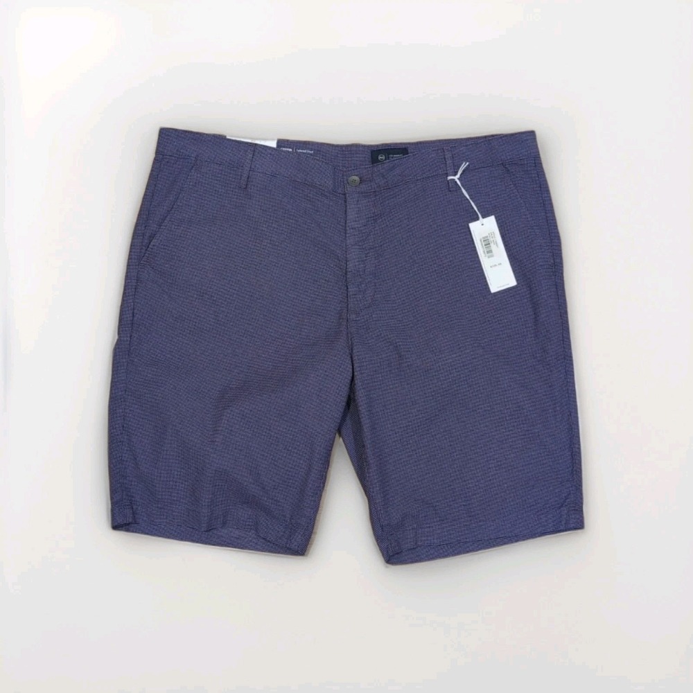 AG Adriano Goldschmied The Griffin‎ Relaxed Fit Shorts Mens Size 42 Purple Chino